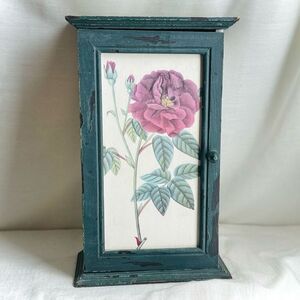 Rose Cottage French Farm Small Wall Table Cabinet